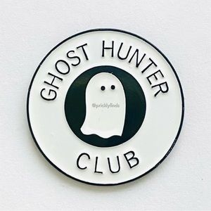 8/$40 Ghost Hunter Club Enamel Pin